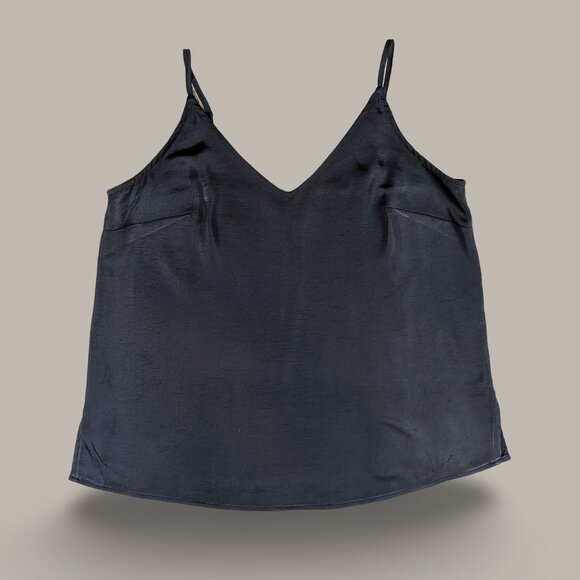 A New Day Black Spaghetti Strap Camisole - Small - Picture 4 of 9